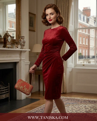 The Vermillion Heritage Bridal Clutch