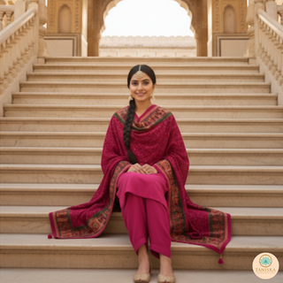 The Dholi Baarat Phulkari Dupatta