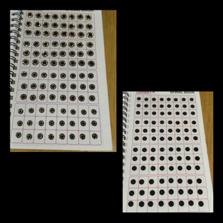 All Black Bindi Book (960 Bindis)