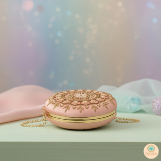 The Blush Mandala Clutch Bag