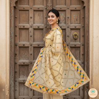 Sonehri Bagh Phulkari Dupatta