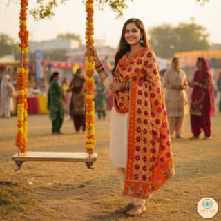 The Bridal Shagun Phulkari