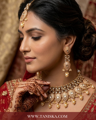 The Firuza Royal Meenakari Choker Set