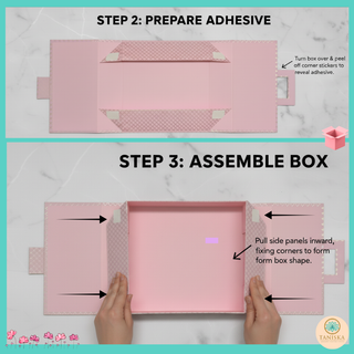 Baby Pink Gift Box (26 x 25 x 7cm)