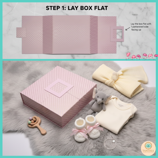 Baby Pink Gift Box (26 x 25 x 7cm)