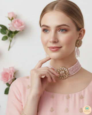 The Rose Radiance Choker Set
