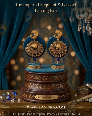 Royal Polki & Emerald Jhumkas