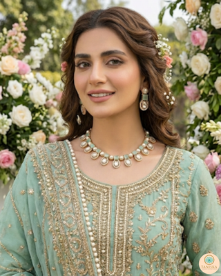 The Verra Necklace Set (Mint)