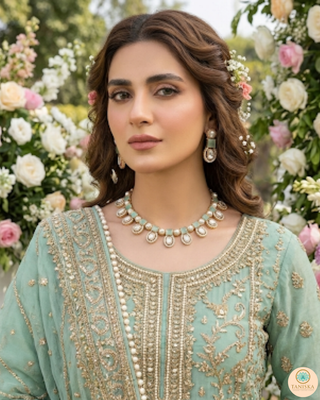 The Verra Necklace Set (Mint)