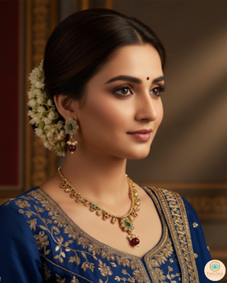 The Navratna Necklace Set