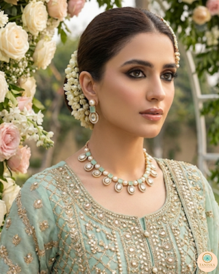 The Verra Necklace Set (Mint)