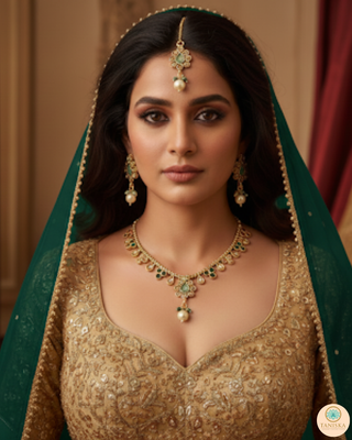 The Navratna Necklace Set