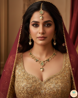 The Navratna Necklace Set