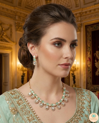The Verra Necklace Set (Mint)