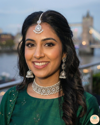 Pearly Antique Silver Necklace Set (Necklace, Earrings, Tikka) - Silver