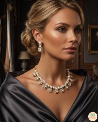 The Verra Necklace Set (Golden)