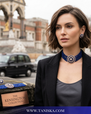 The Kensington Sapphire Choker Set