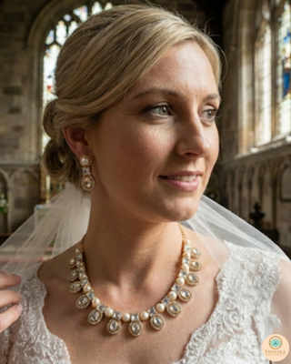 The Verra Necklace Set (Golden)