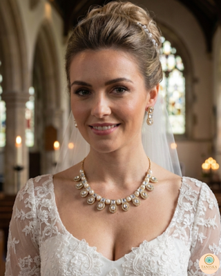 The Verra Necklace Set (Golden)