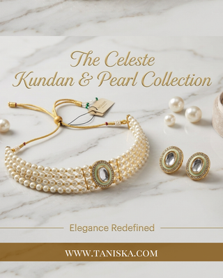The Celeste Kundan & Pearl Collection