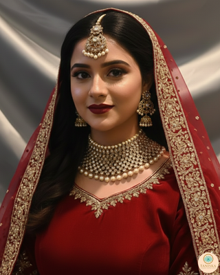 Maharani Golden Necklace Set