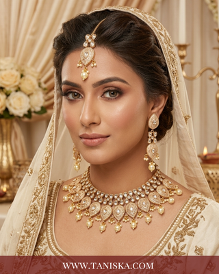 The Firuza Royal Meenakari Choker Set