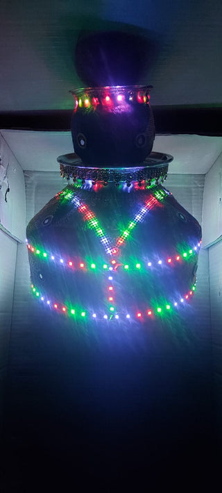 Custom Order - J0325, Phulkari LED Jaggo Bowl + Binu