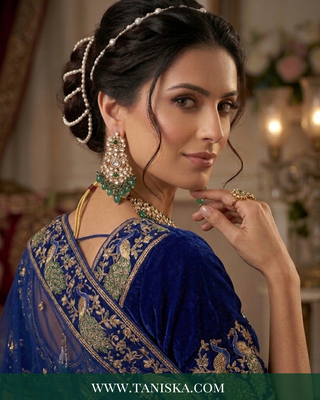 Imperial Emerald Kundan Necklace & Earring Set