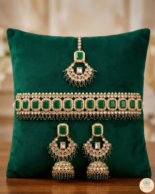 The Rivaaz Traditional Ensemble Necklace Set
