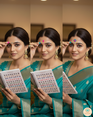 Kohinoor Velvet Bindi Book (960 Bindis)