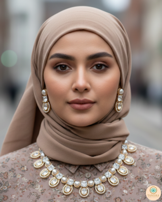 The Verra Necklace Set (Golden)