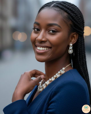 The Verra Necklace Set (Golden)