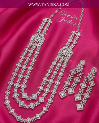 The Crystal Cascade Bridal Haar