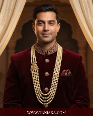 The Commander’s Crest | Architectural Pearl Mala