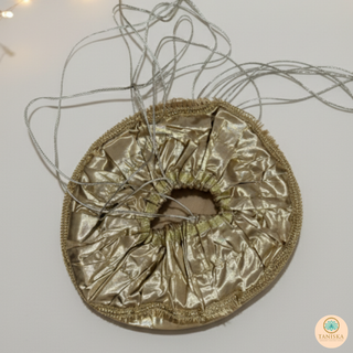 1 Multi-Purpose DORI RUMAL (Gift Bag, Thaal Cover, Potli Bag - Perfect for: Indian Wedding, Shagan Ceremony, Chunni Charhana, Bridal Shower, Baby Shower, Maiyan, Weddings, Favors, Shaadi, Walima)