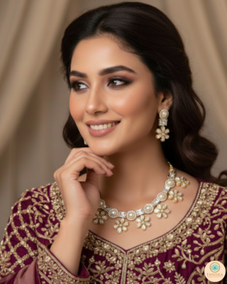 The Royal Bloom Necklace Set