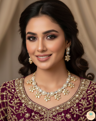 The Royal Bloom Necklace Set
