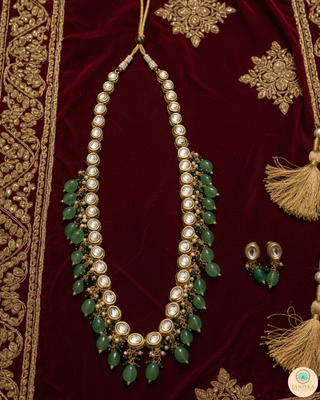 The Sovereign Ishani Heritage Haar (Emerald)