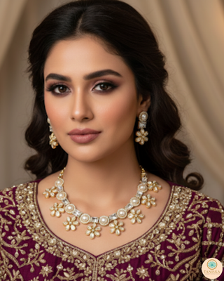 The Royal Bloom Necklace Set