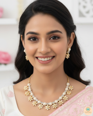 The Royal Bloom Necklace Set