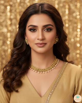 The Golden Perfection Necklace Set