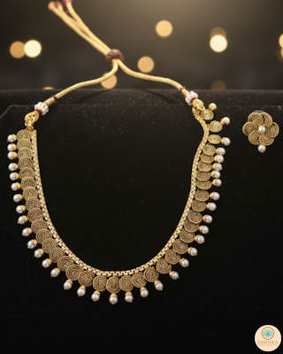 The Golden Perfection Necklace Set