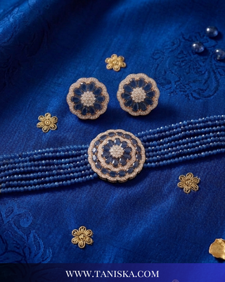 The Kensington Sapphire Choker Set
