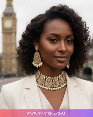The Pearl & Polki Heritage Bridal Set