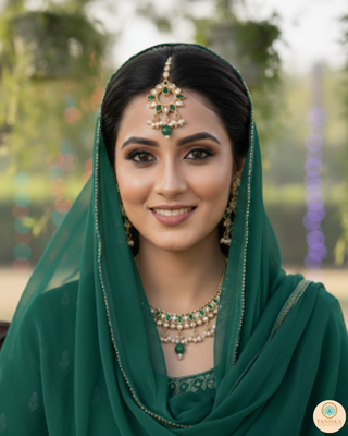 The Royal Emerald Heritage Necklace Set
