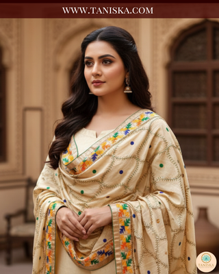 Sonehri Bagh Phulkari Dupatta