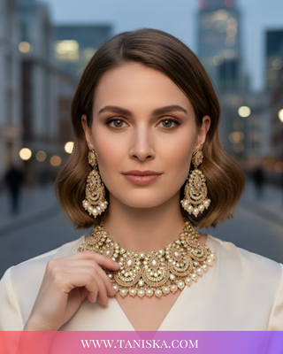 The Pearl & Polki Heritage Bridal Set