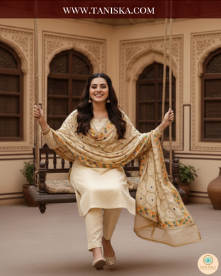 Sonehri Bagh Phulkari Dupatta