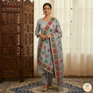 The Urban Canvas Phulkari Dupatta