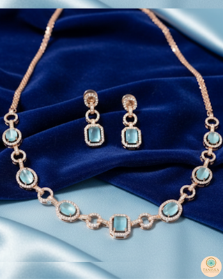 The Azure Serenity Necklace Set
